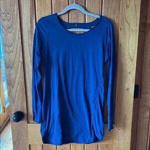 The North Face- Blue Long Sleeve Dress, medium